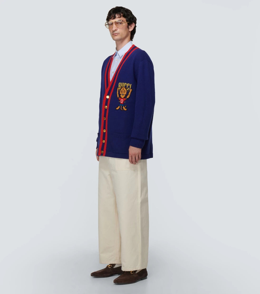 Gucci - Jordaan suede loafers