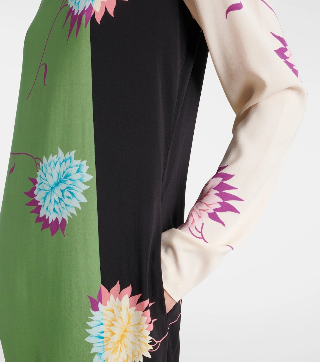 La DoubleJ - Swing printed jersey midi dress