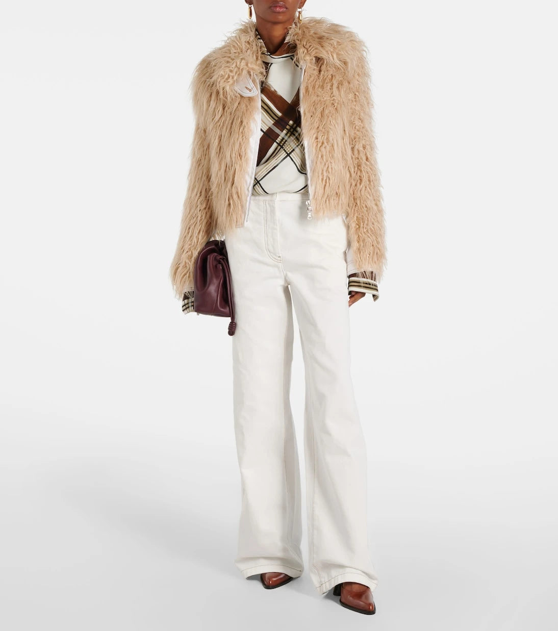 Dries Van Noten - Faux fur jacket
