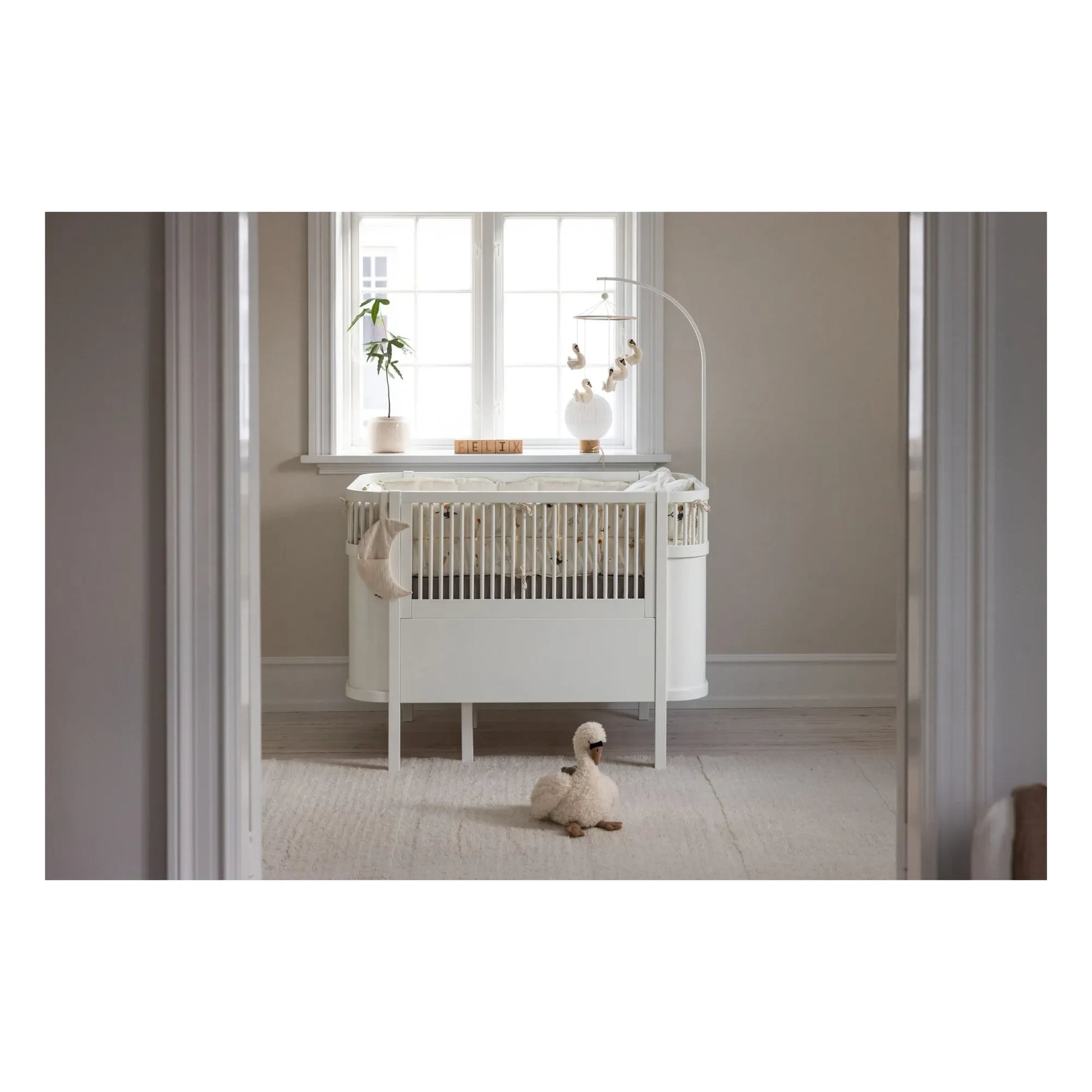 Sebra - Bed arrow | White