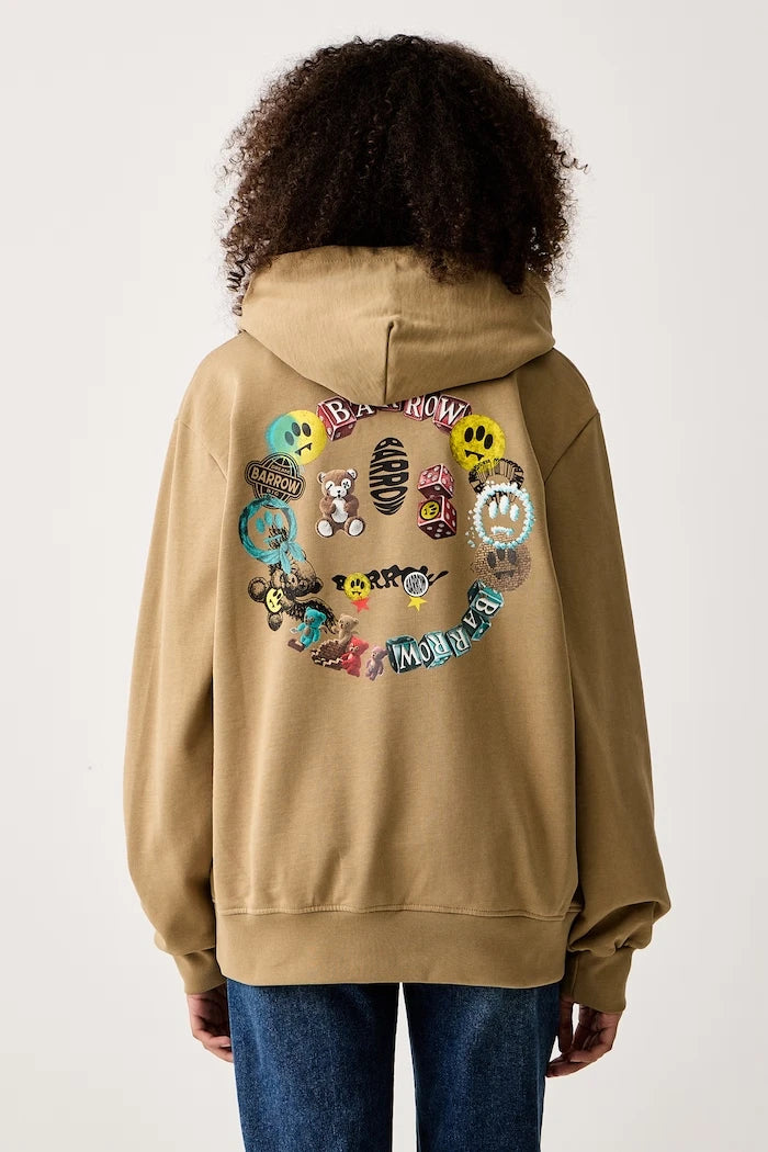 Pamuklu kapüşonlu sweatshirt