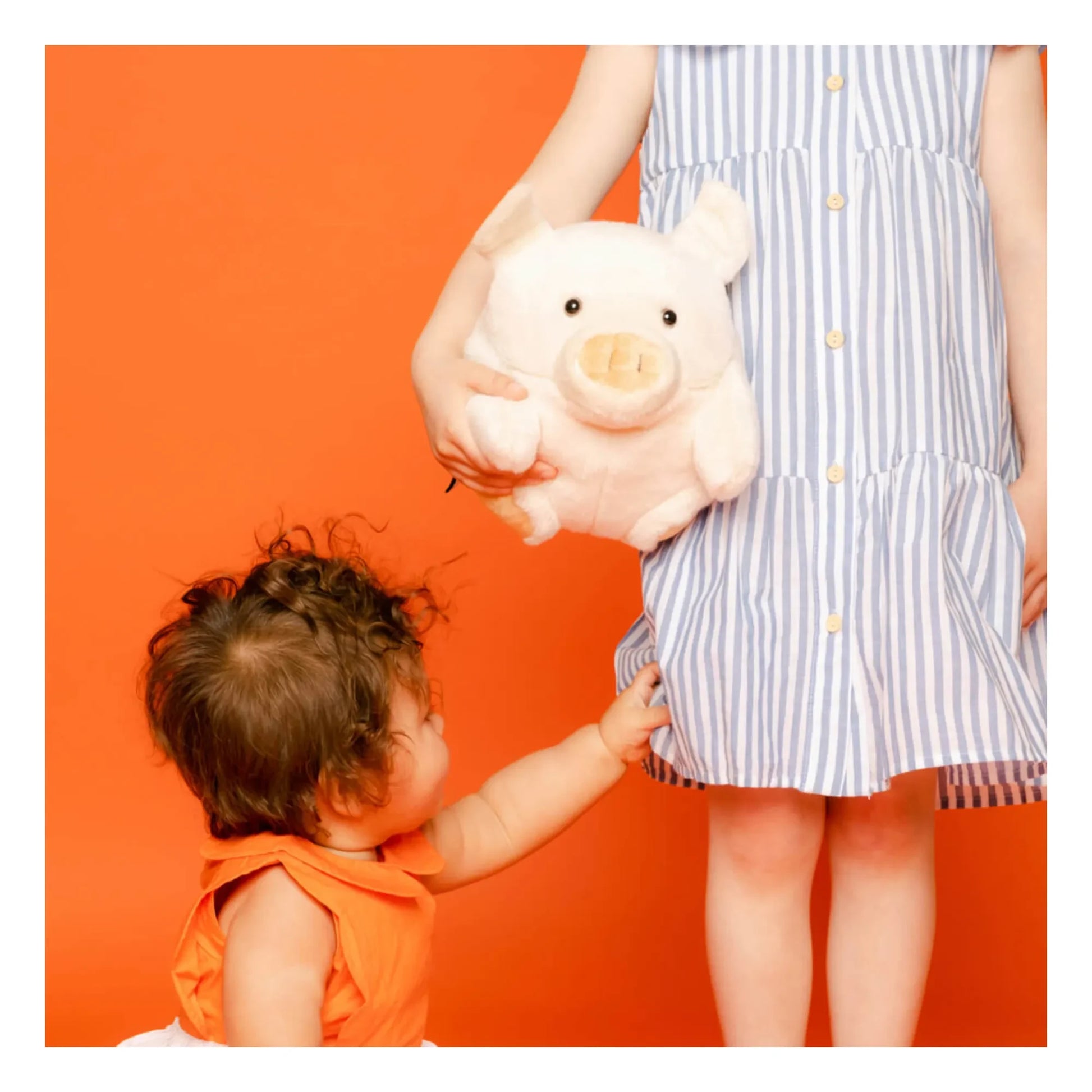La Pelucherie - Roodoodoo Coco the Pig soft toy | Beige