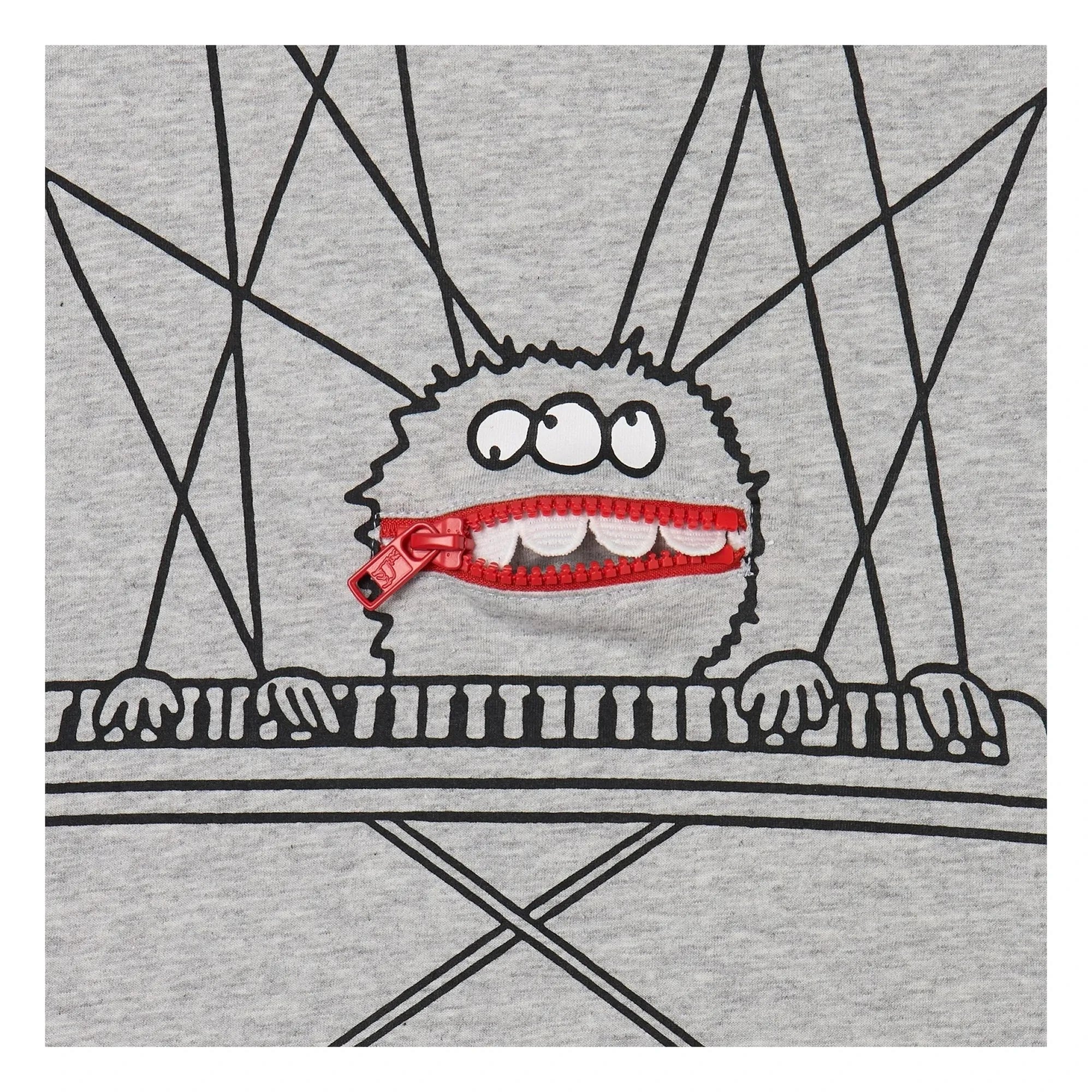 Stella McCartney Kids - Piano T-shirt Organic cotton | Grey