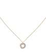 Mixed Gold and Diamond Trinity Necklace
