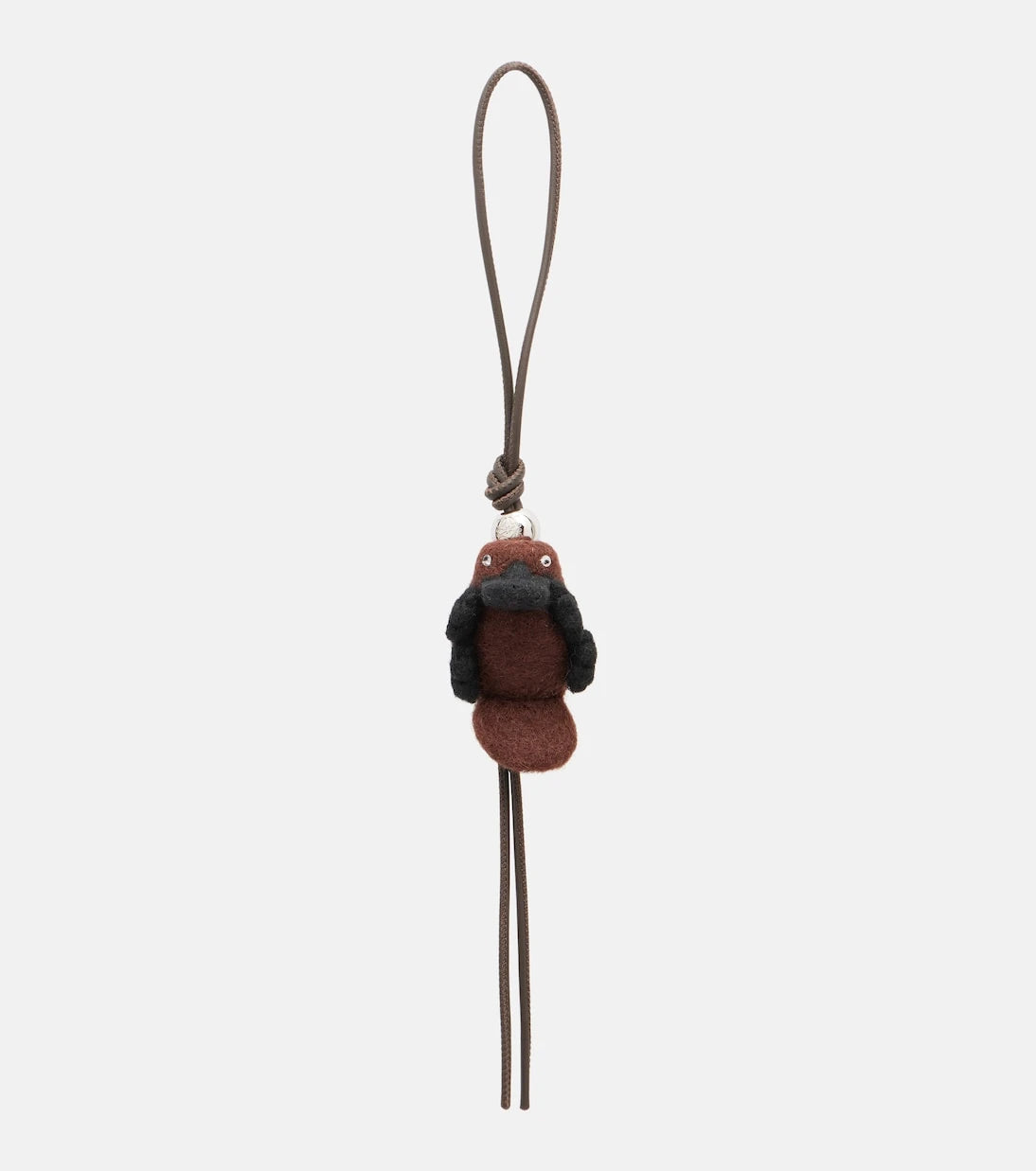 Loewe - Leather-trimmed wool bag charm