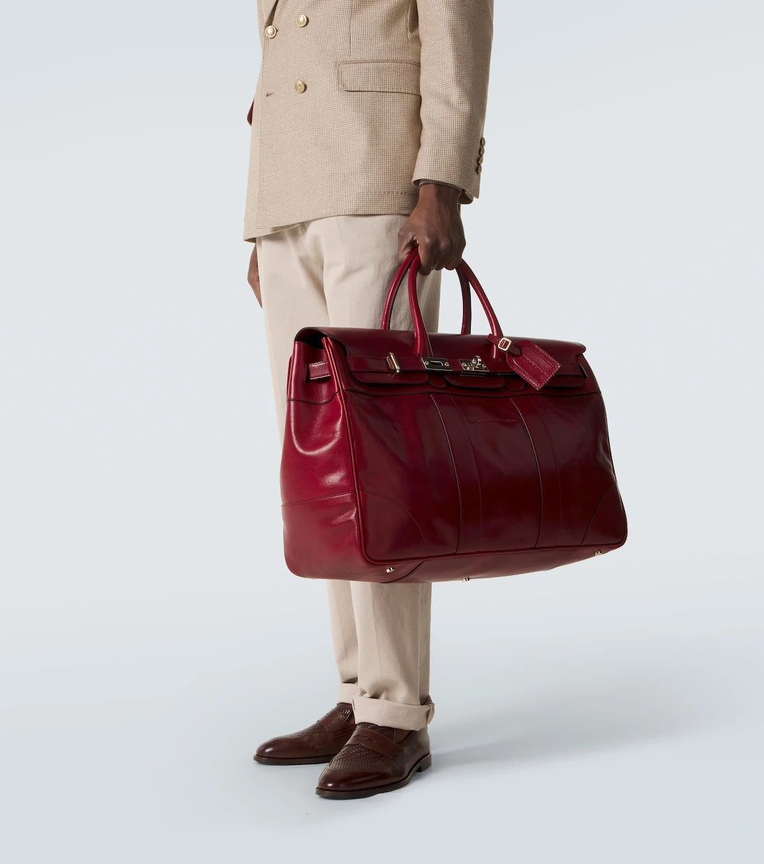 Brunello Cucinelli - Leather tote bag