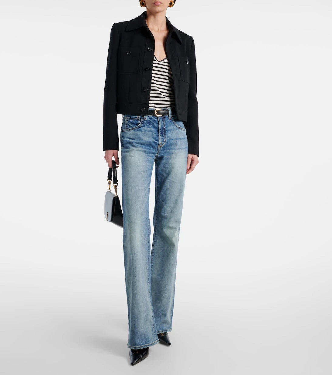 Nili Lotan - Britt halterneck cotton jersey top