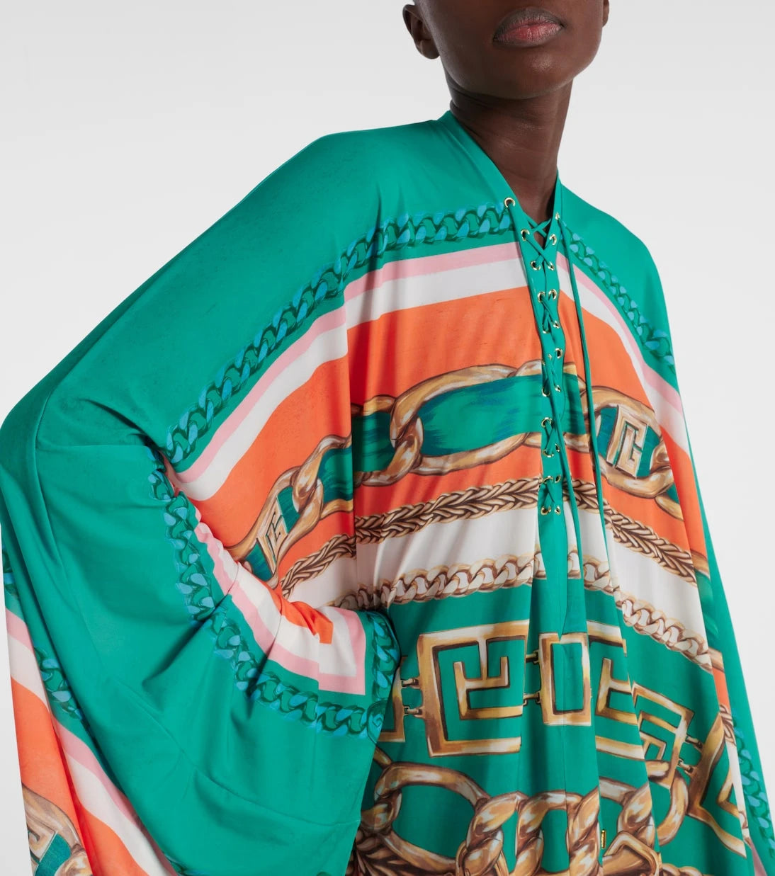 Balmain - Printed kaftan