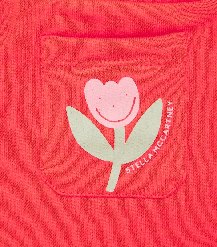 Stella McCartney Kids Cotton Drawstring Shorts (3-36 Months)