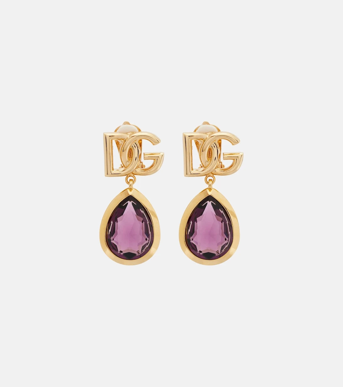 Dolce&Gabbana - DG clip-on earrings