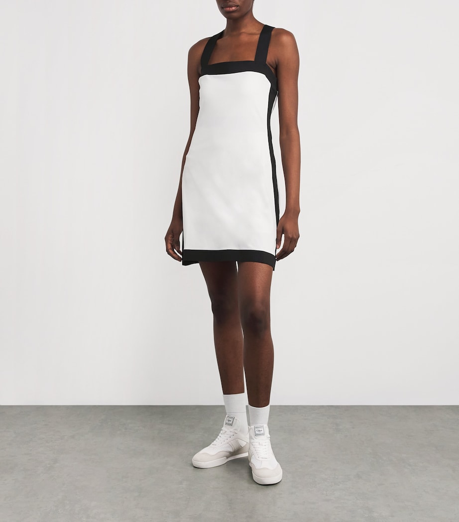 White Racerback Adeline Sports Dress