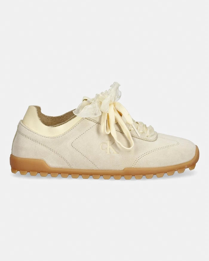Calvin Klein LOW PROFILE RUN MG SUE DB LACES kadın sneaker