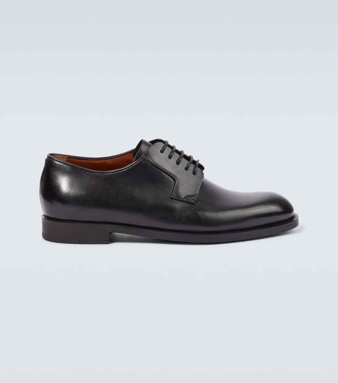 Zegna - حذاء ديربي كلاسيك فليكس الجلدي الجديد