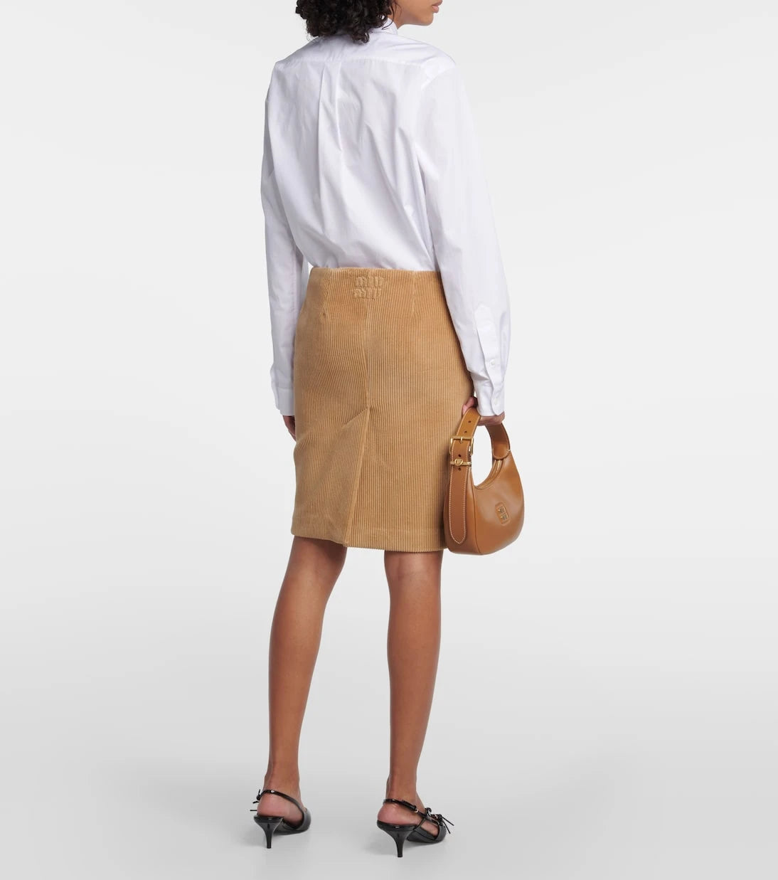 Miu Miu - Corduroy pencil skirt