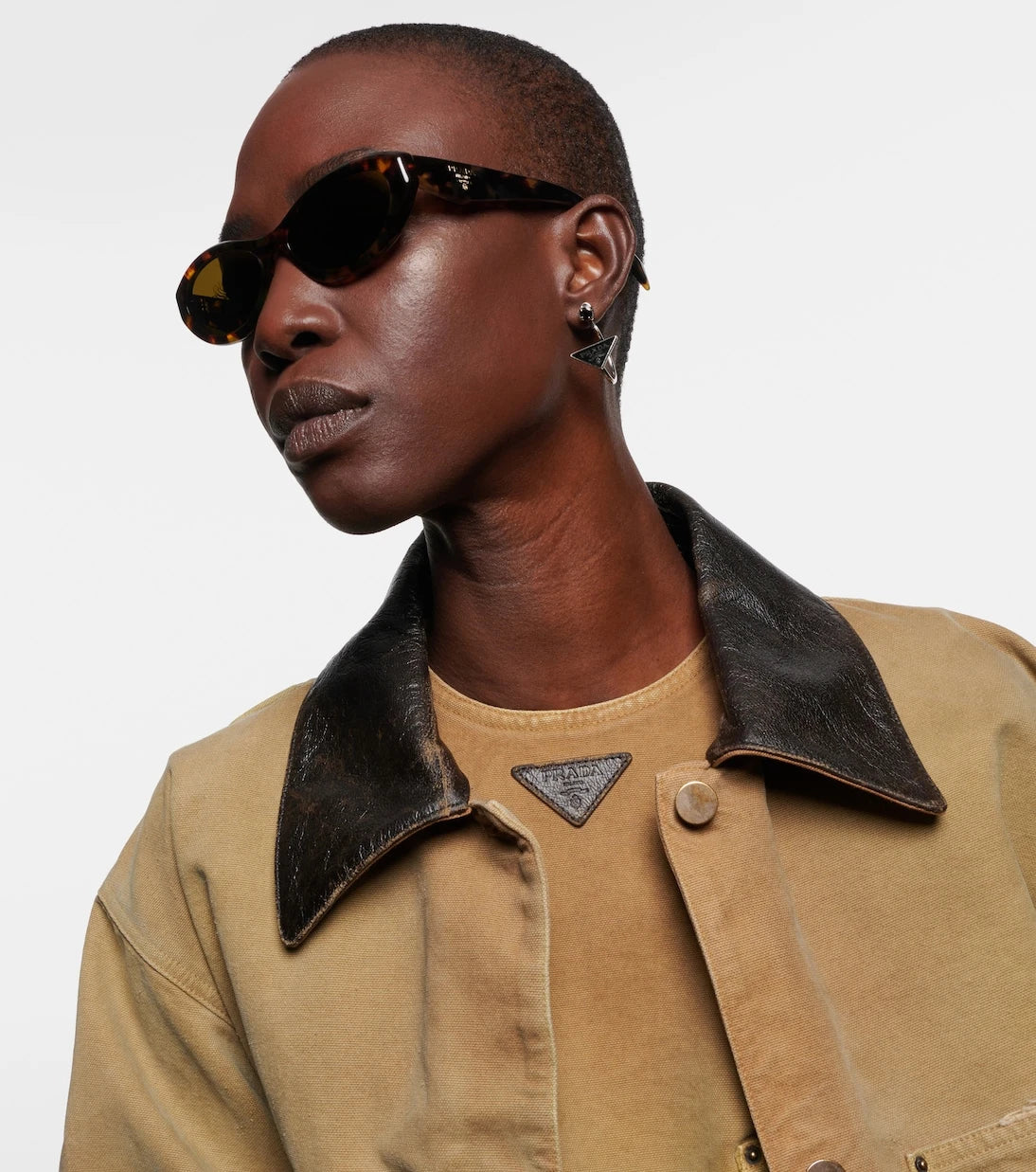 Prada - Symbole cat-eye sunglasses