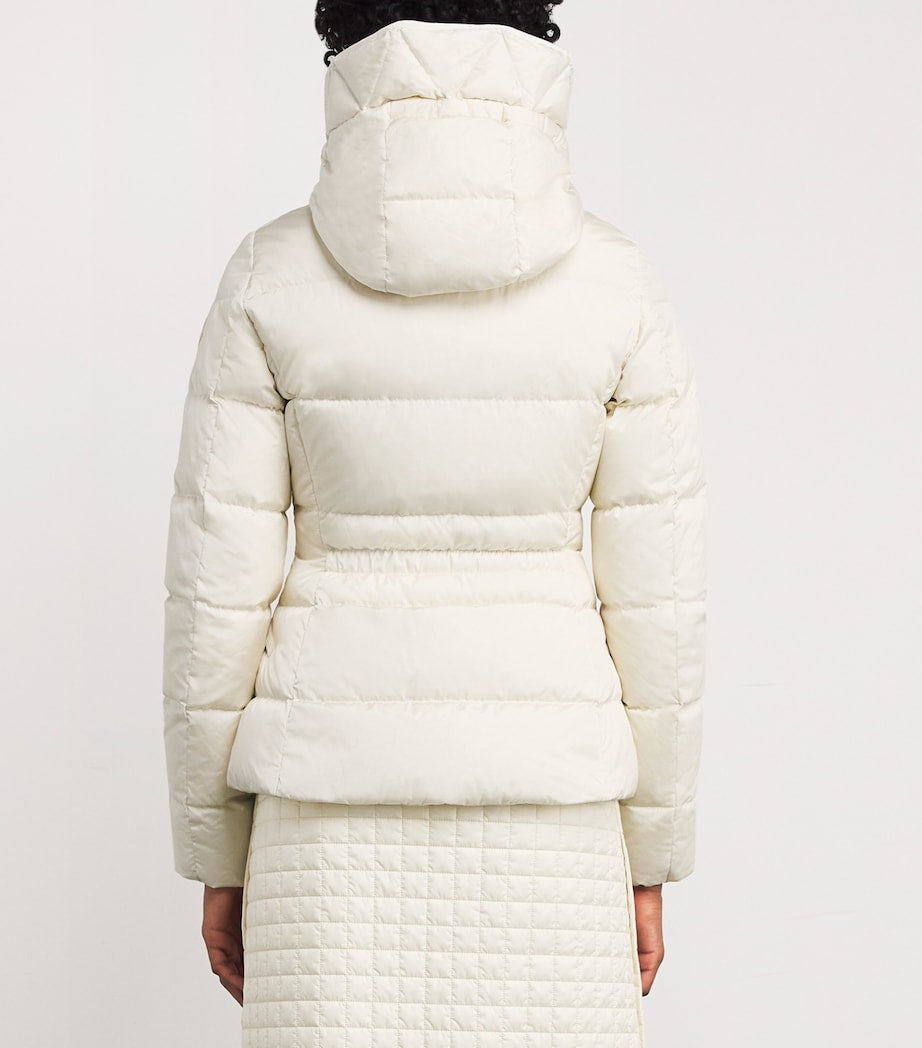 Moncler Ivory Down Water-Repellent Avoce Jacket