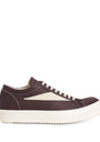 DRKSHDW Waxed Canvas Vintage Low-Top Sneakers