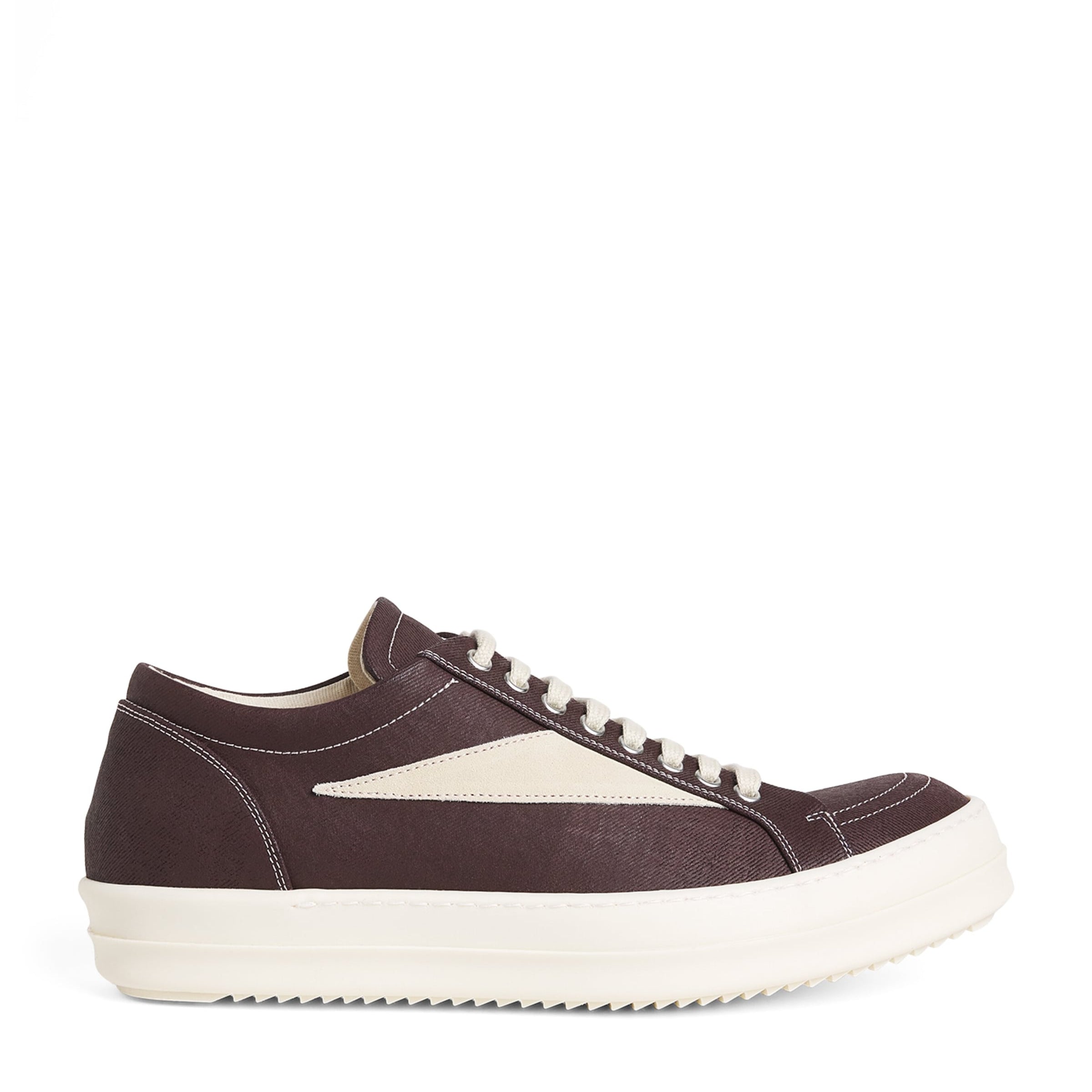 DRKSHDW Waxed Canvas Vintage Low-Top Sneakers