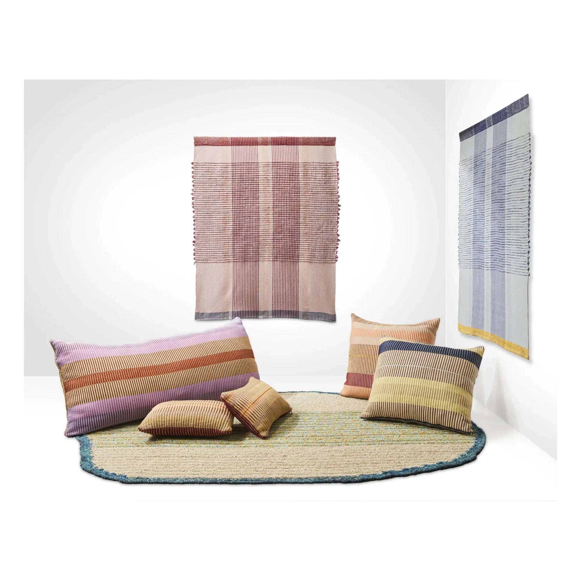 Ames - Chumbes Blanket  | Blue