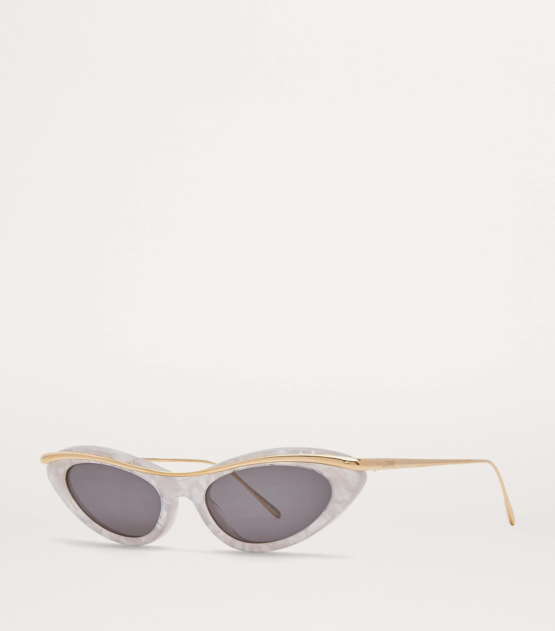 Ivory Whirl Cat Eye Sunglasses