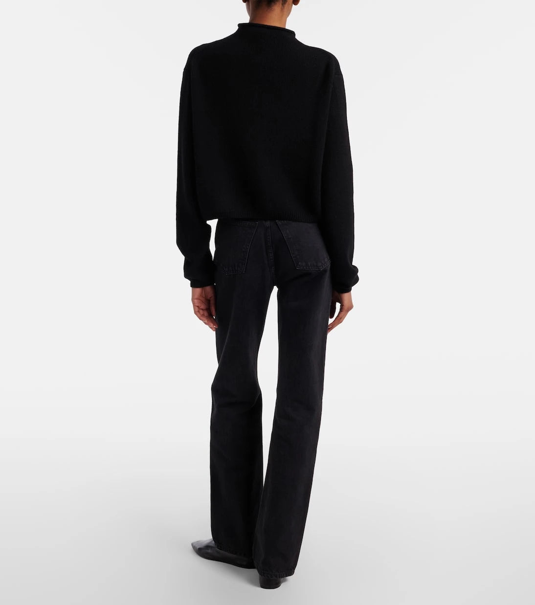 Khaite - Danielle high-rise straight jeans
