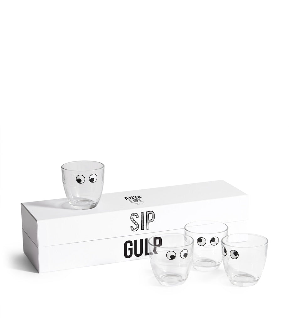 Glass Eyes Tumblers (Set of 4)