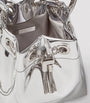 Jimmy Choo Silver Bon Bon Top-Handle Bag