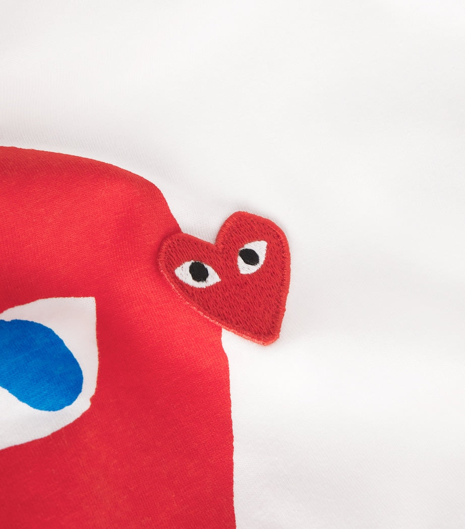 Comme Des Garçons Play Heart Logo T-Shirt