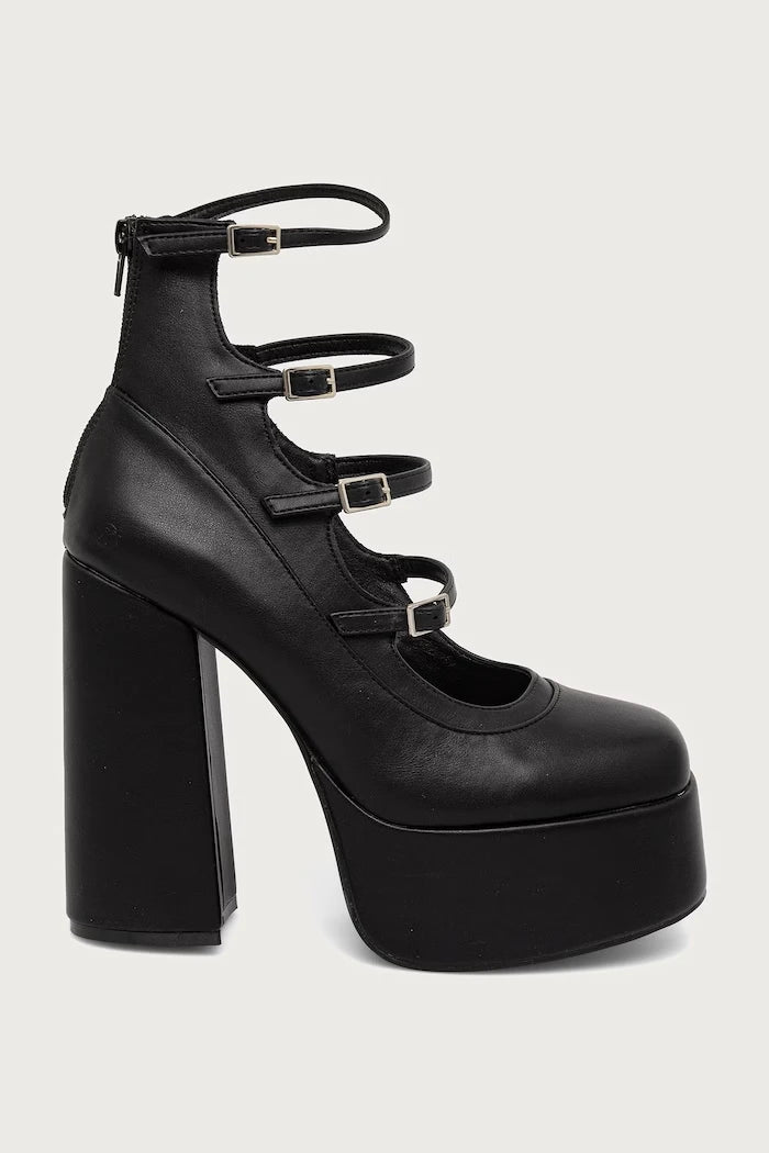 Koi Footwear Gurren Strappy Platform Kalın Topuklu Ayakkabı