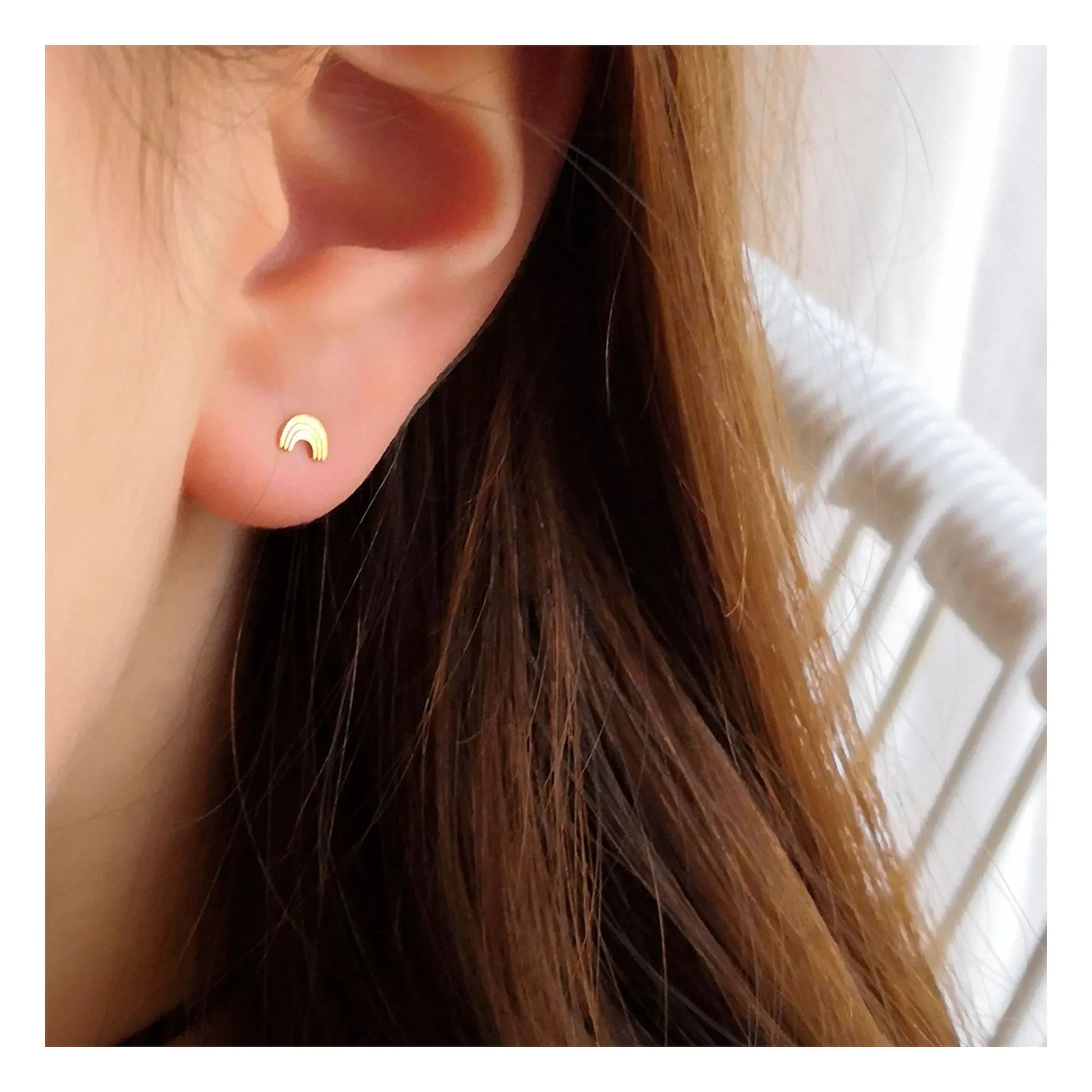 Adorabili - Cloud Earrings | Gold
