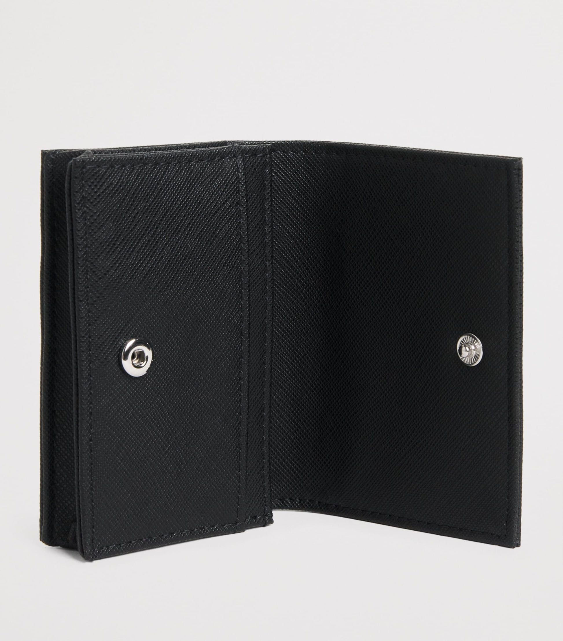 Emporio Armani Leather Eagle Card Holder