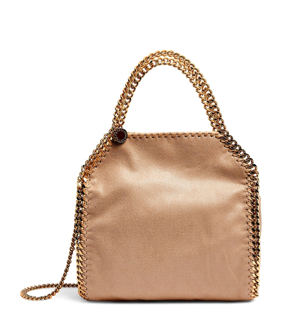Stella McCartney Beige Mini Falabella Tote Bag