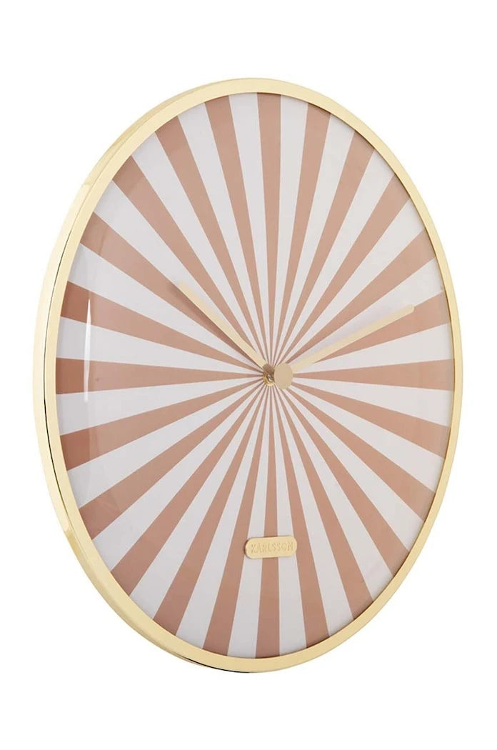 Стенен часовник Karlsson Candy Swirl Dome