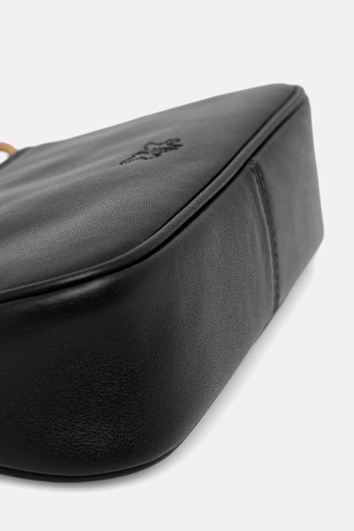 Pinko kadın deri horizontal crossbody çanta