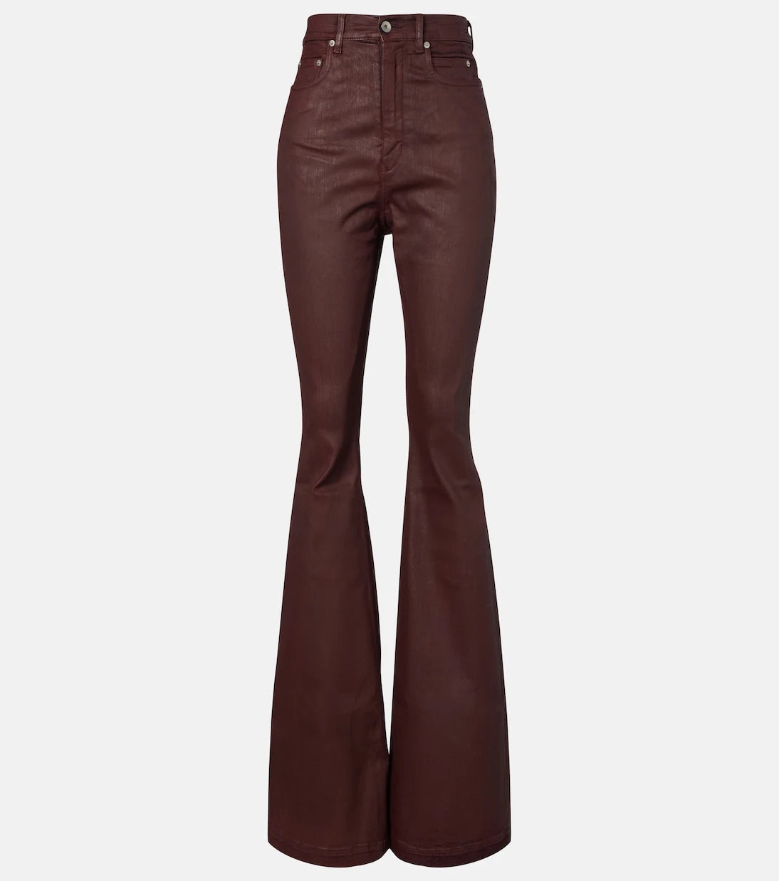Rick Owens - Bolan high-rise bootcut jeans