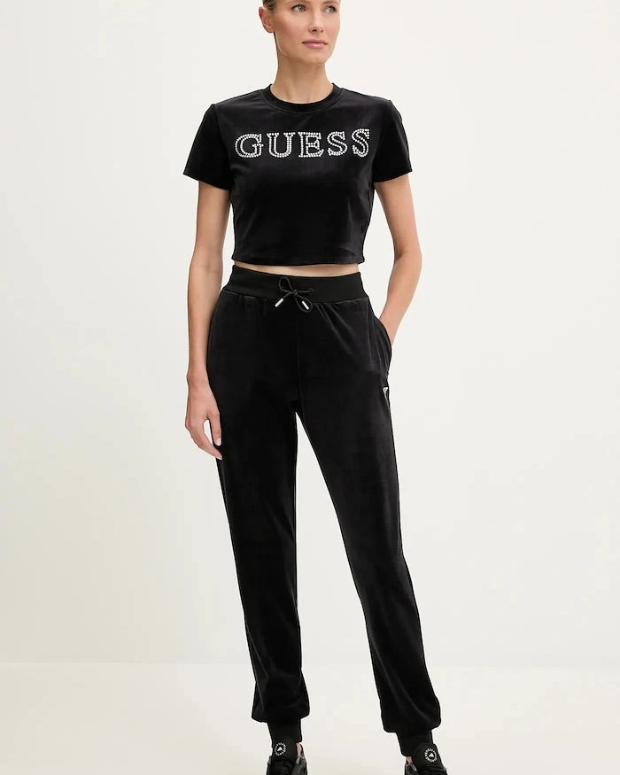 Guess COUTURE Kadife Spor Pantolon