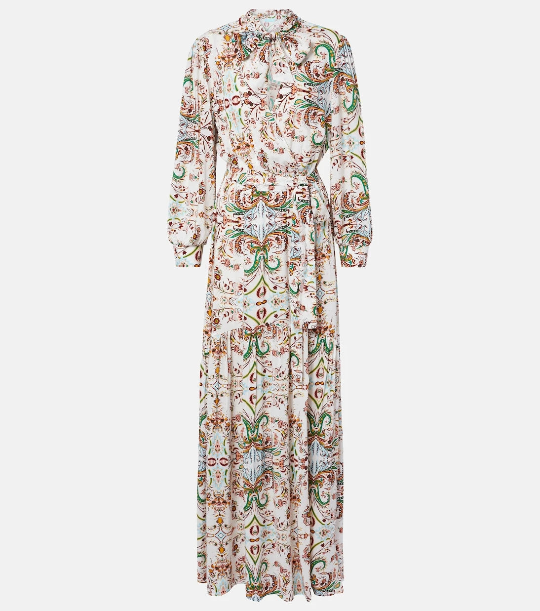 Melissa Odabash - Skylar tie-neck printed maxi dress