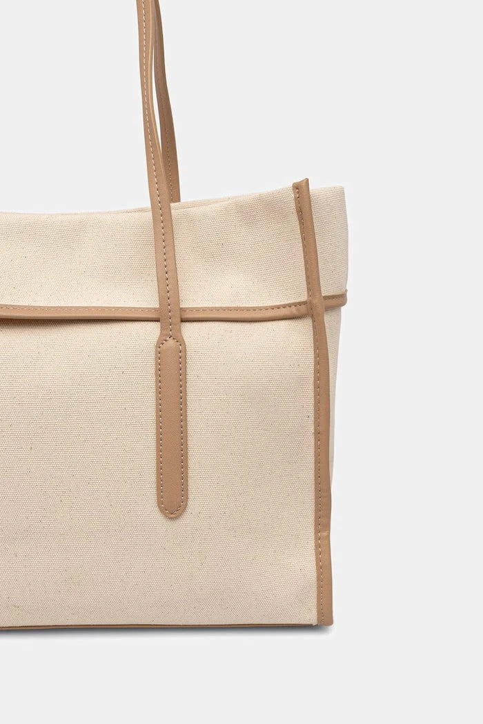 DKNY Чанта tote дамска от памук