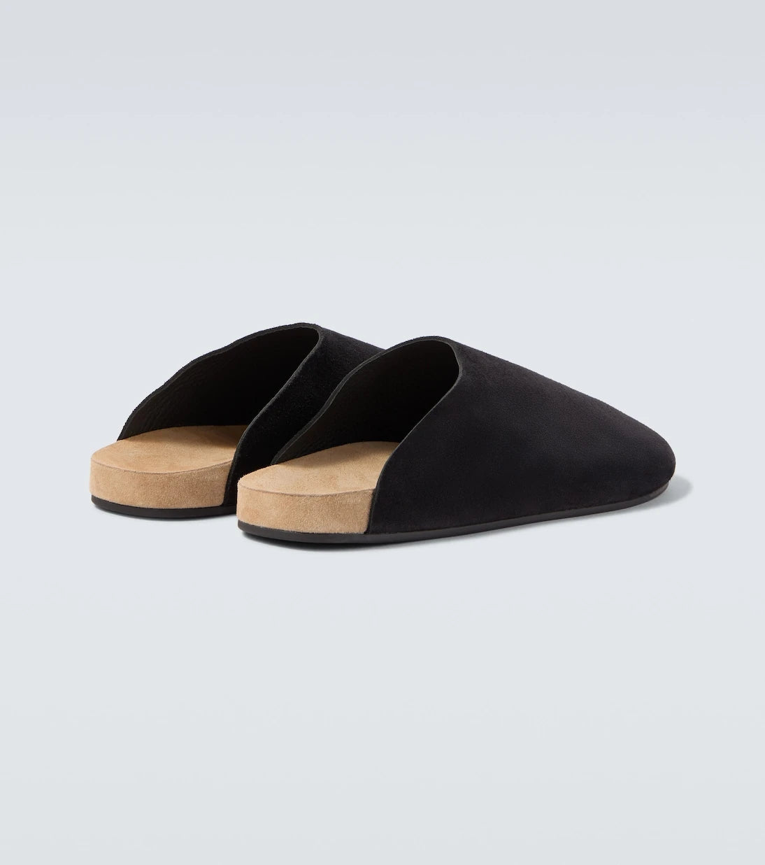The Row - New Lucca suede slip-on shoes