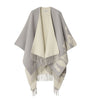 Burberry Grey Wool-Cashmere EKD Cape