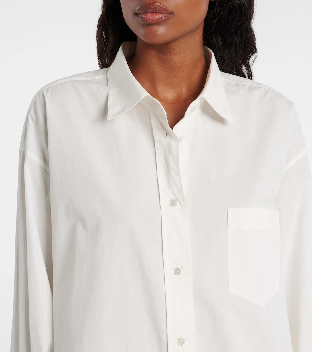 The Row - Ment cotton poplin shirt