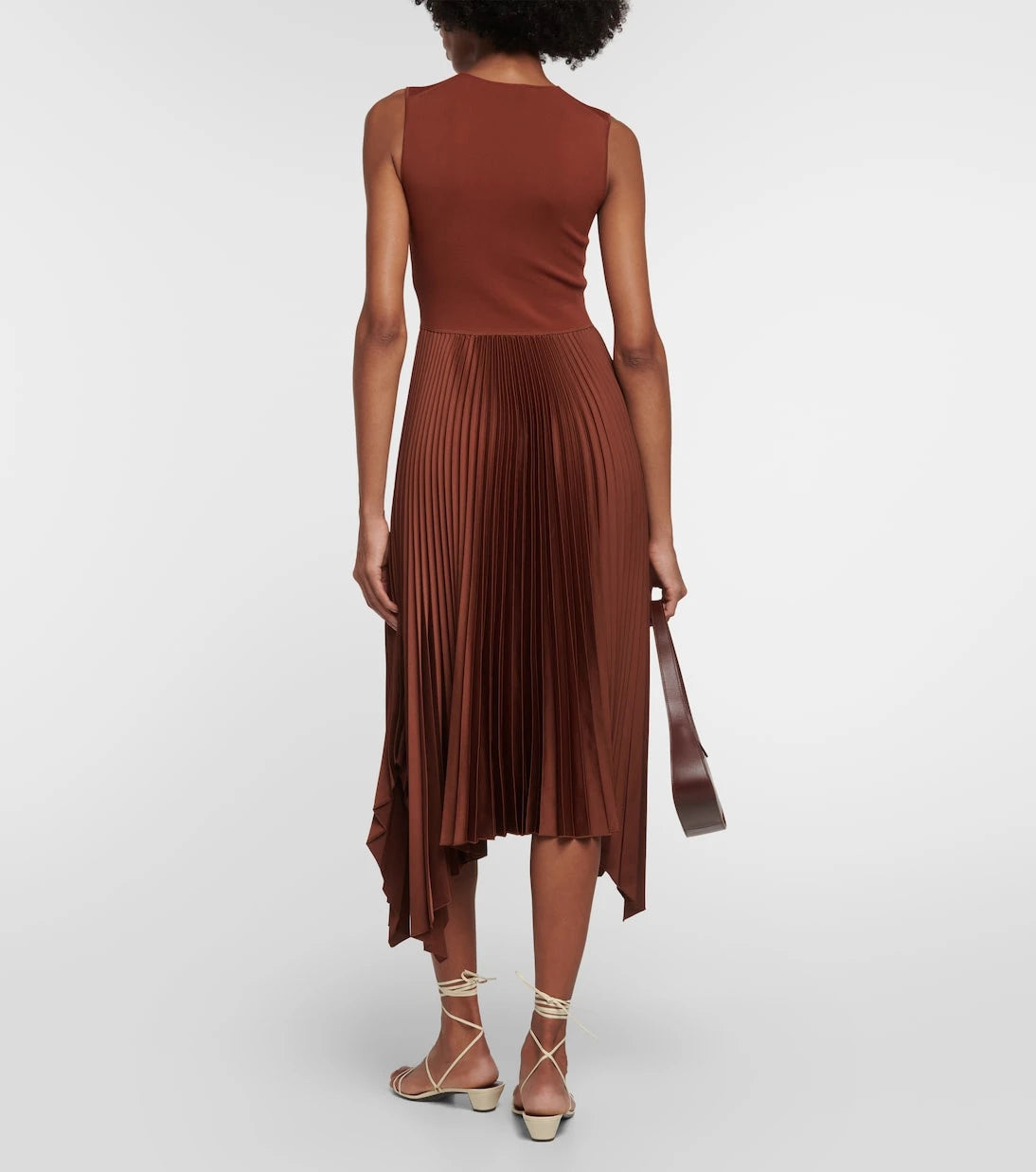 Joseph - Dera Plissé midi dress