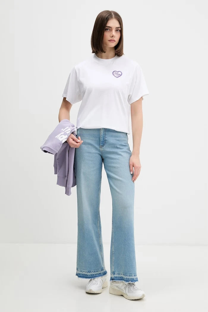 HUGO Blue тениска дамска от памук Vintage Tee_B_8