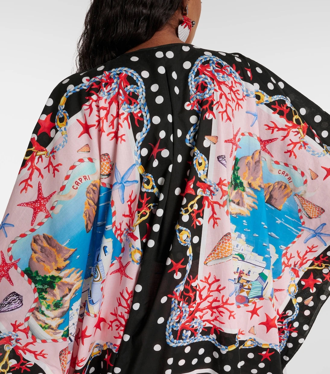 Dolce&Gabbana - Capri printed cotton kaftan