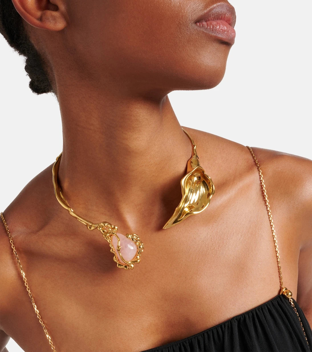 Chloé - Chloé Flower Soul embellished necklace