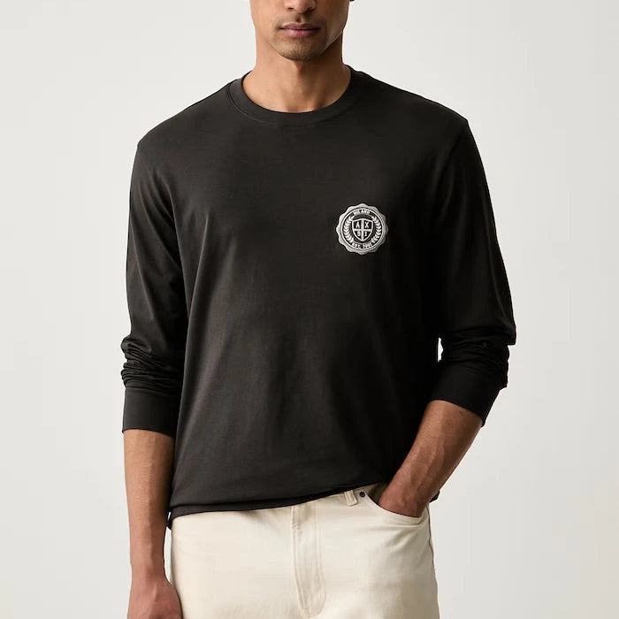 Armani Exchange erkek pamuklu uzun kollu bluz