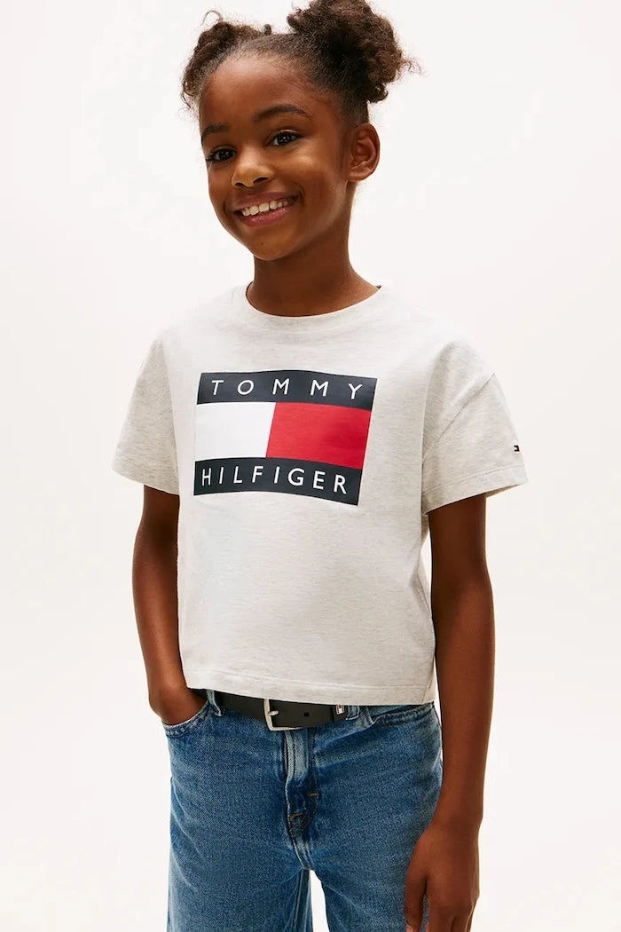 Детска памучна тениска Tommy Hilfiger