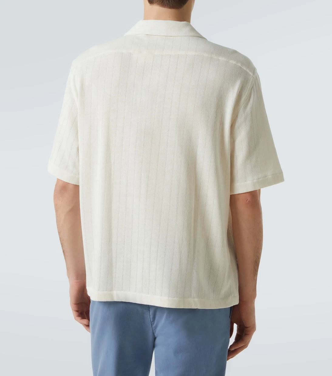 Lardini - Striped bowling shirt