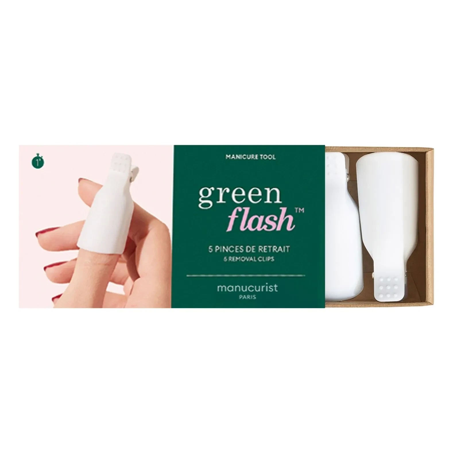 Manucurist - Green Flash Gel Removal Clips