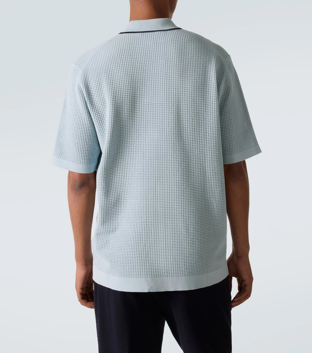 Orlebar Brown - Roddy waffle-knit bowling shirt